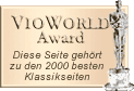 VioWorld - Der Klassikmarkt im Internet. Klassiksuchmaschine, Stellenmarkt für Musiker, Kleinanzeigen, uvm